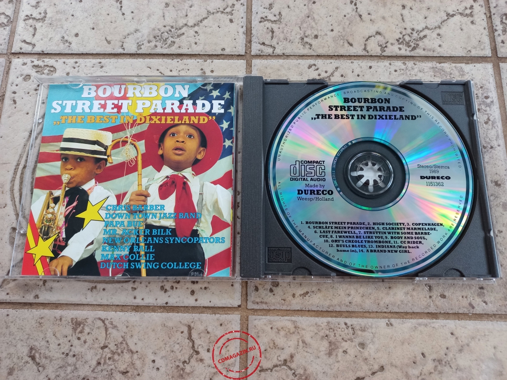 Audio CD: VA Bourbon Street Parade (1989) The Best In Dixieland