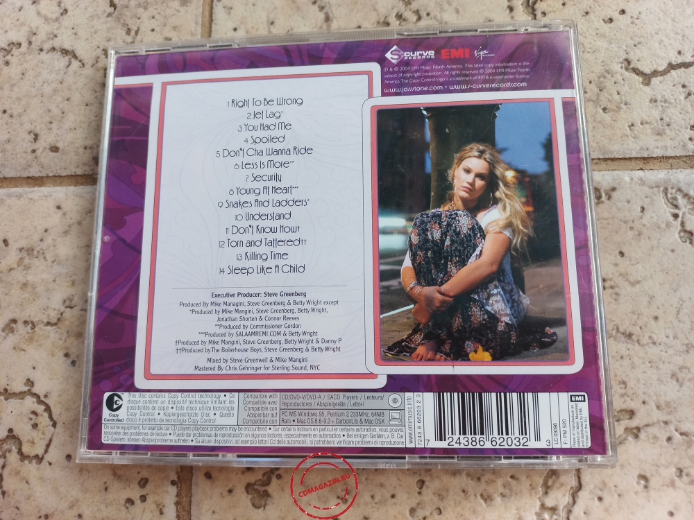 Audio CD: Joss Stone (2004) Mind Body & Soul Audio CD: Joss Stone (2004) Mind Body & Soul