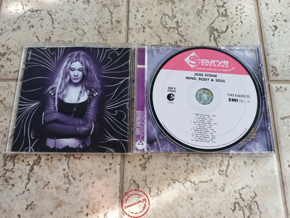 Audio CD: Joss Stone (2004) Mind Body & Soul Audio CD: Joss Stone (2004) Mind Body & Soul