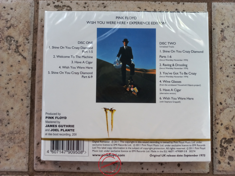 Audio CD: Pink Floyd (1975) Wish You Were Here Audio CD: Pink Floyd (1975) Wish You Were Here