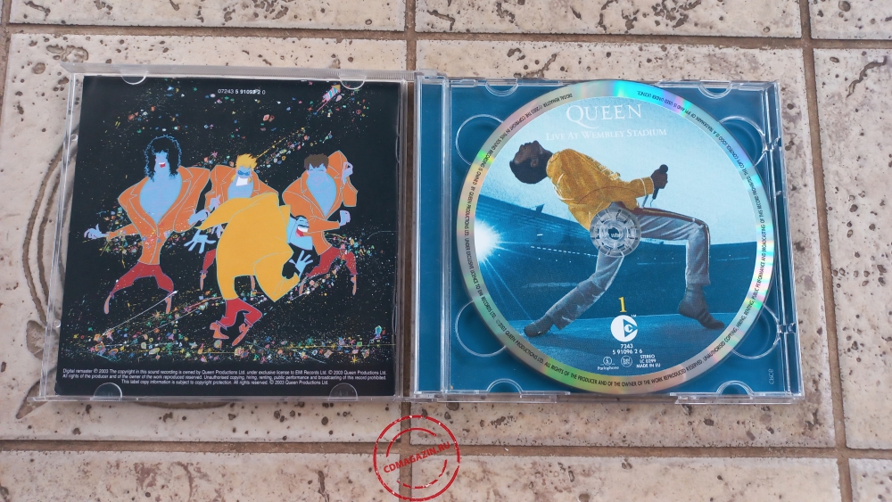 Audio CD: Queen (1992) Live At Wembley Stadium Audio CD: Queen (1992) Live At Wembley Stadium