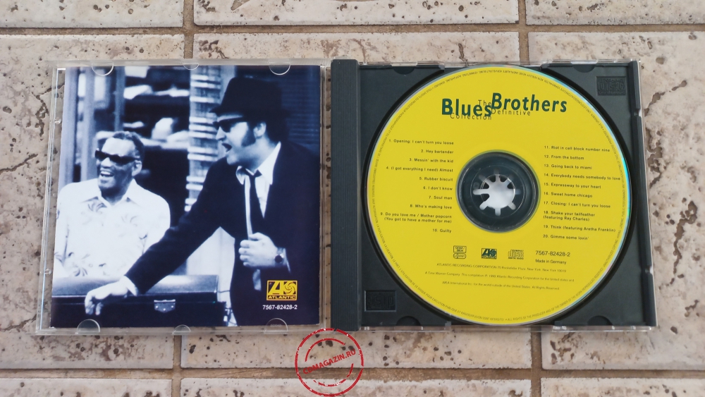 Audio CD: Blues Brothers (1992) The Definitive Collection Audio CD: Blues Brothers (1992) The Definitive Collection