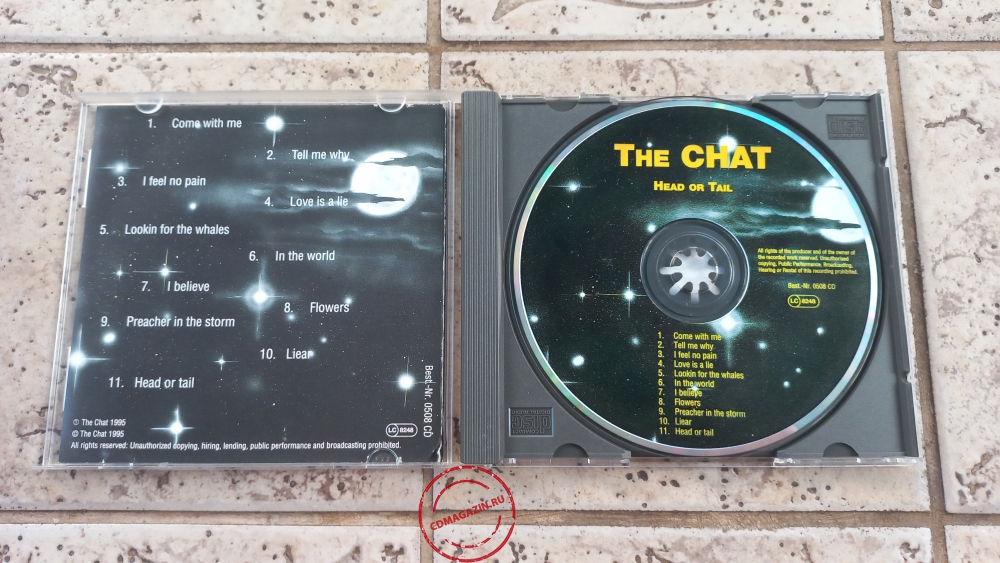 Audio CD: Chat (1995) Head Or Tail Audio CD: Chat (1995) Head Or Tail