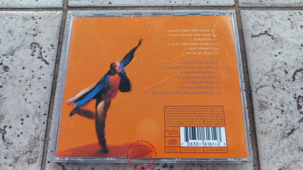 Audio CD: Phil Collins (1996) Dance Into The Light Audio CD: Phil Collins (1996) Dance Into The Light