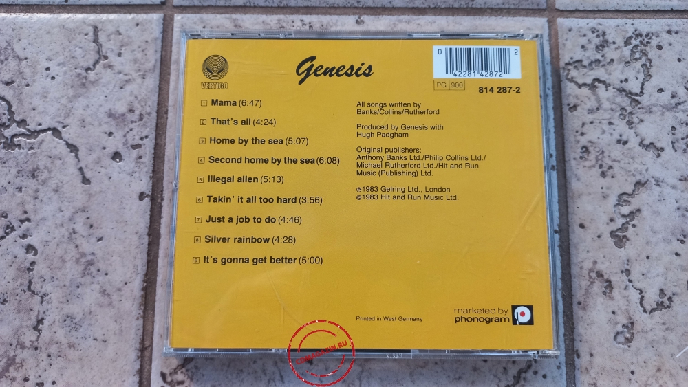 Audio CD: Genesis (1983) Genesis Audio CD: Genesis (1983) Genesis