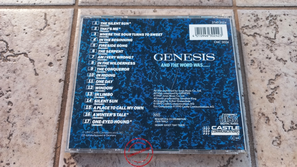 Audio CD: Genesis (1969) And The Word Was..... Audio CD: Genesis (1969) And The Word Was.....