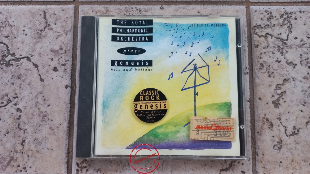 Audio CD: Royal Philharmonic Orchestra (1992) Plays Genesis Hits And Ballads Audio CD: Royal Philharmonic Orchestra (1992) Plays Genesis Hits And Ballads