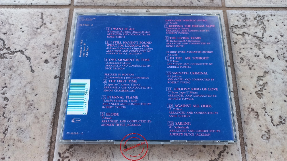 Audio CD: London Symphony Orchestra (1989) Rock Symphonies Vol. II Audio CD: London Symphony Orchestra (1989) Rock Symphonies Vol. II