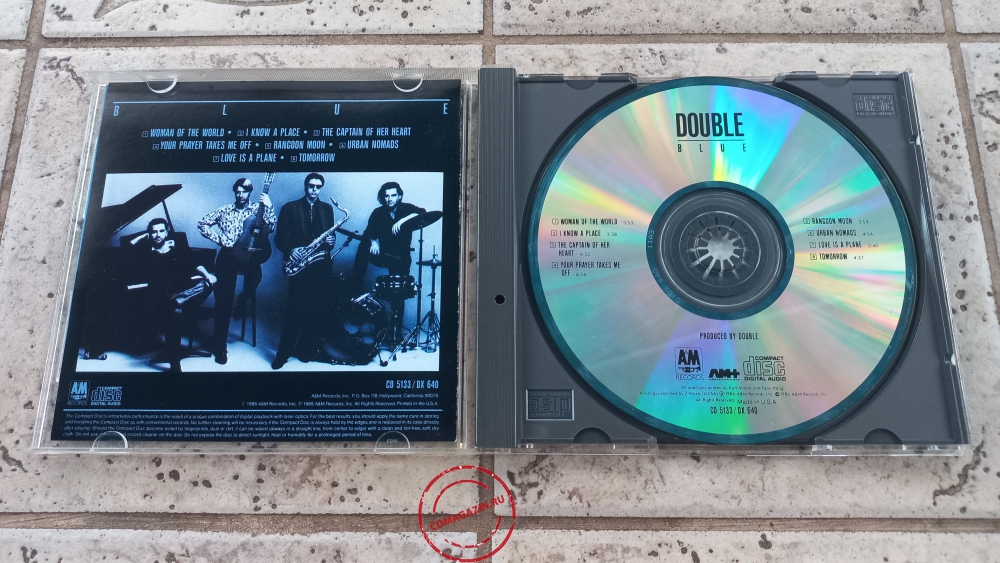 Audio CD: Double (1985) Blue Audio CD: Double (1985) Blue
