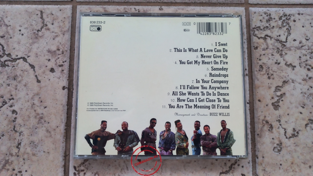 Audio CD: Kool & The Gang (1989) Sweat Audio CD: Kool & The Gang (1989) Sweat