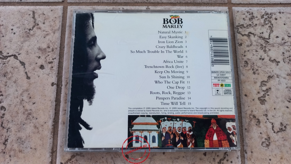 Audio CD: Bob Marley & The Wailers (1995) Natural Mystic (The Legend Lives On) Audio CD: Bob Marley & The Wailers (1995) Natural Mystic (The Legend Lives On)