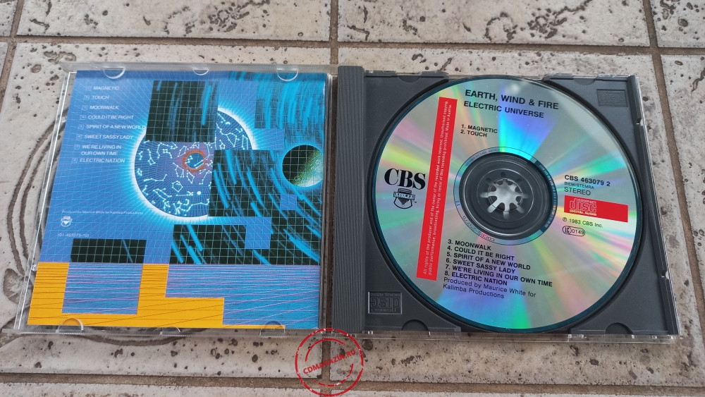 Audio CD: Earth Wind & Fire (1983) Electric Universe Audio CD: Earth Wind & Fire (1983) Electric Universe