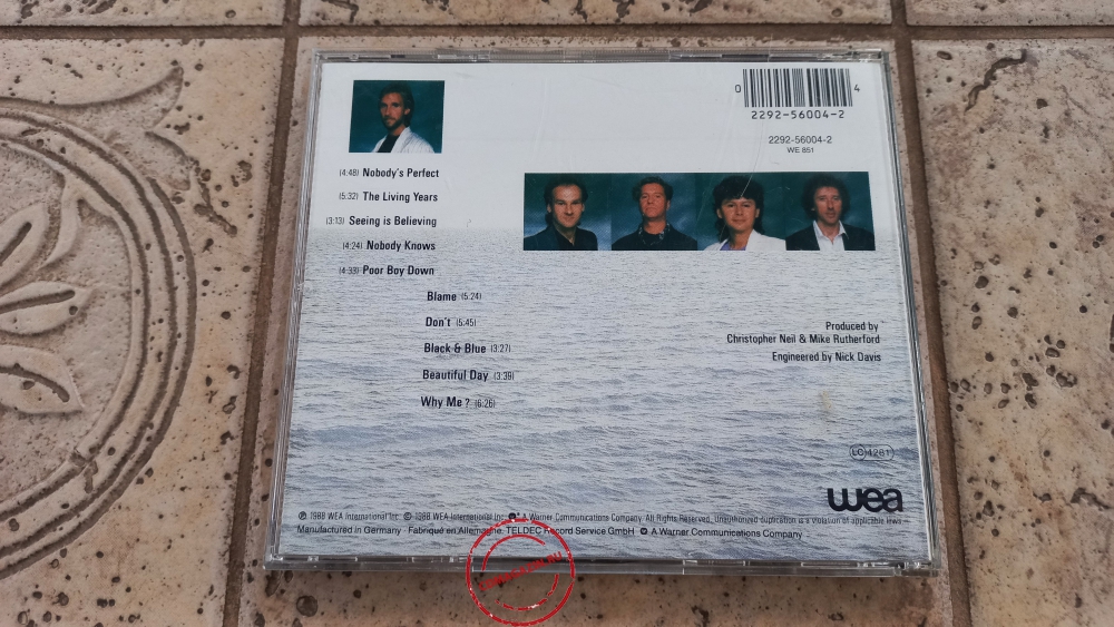 Audio CD: Mike & The Mechanics (1988) Living Years Audio CD: Mike & The Mechanics (1988) Living Years
