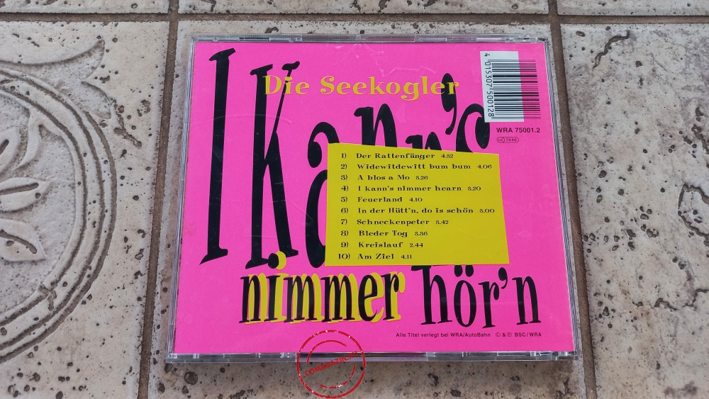 Audio CD: Die Seekogler (1995) I Kann's Nimmer Hor'n Audio CD: Die Seekogler (1995) I Kann's Nimmer Hor'n