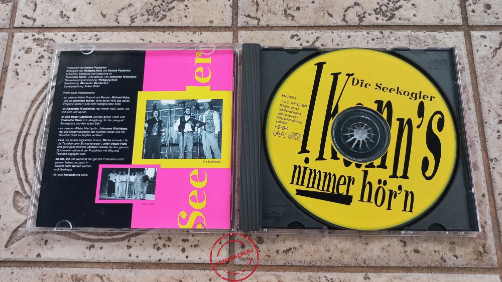 Audio CD: Die Seekogler (1995) I Kann's Nimmer Hor'n Audio CD: Die Seekogler (1995) I Kann's Nimmer Hor'n