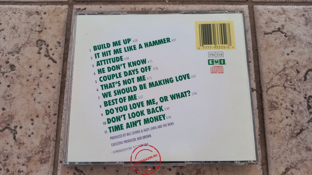 Audio CD: Huey Lewis & The News (1991) Hard At Play Audio CD: Huey Lewis & The News (1991) Hard At Play