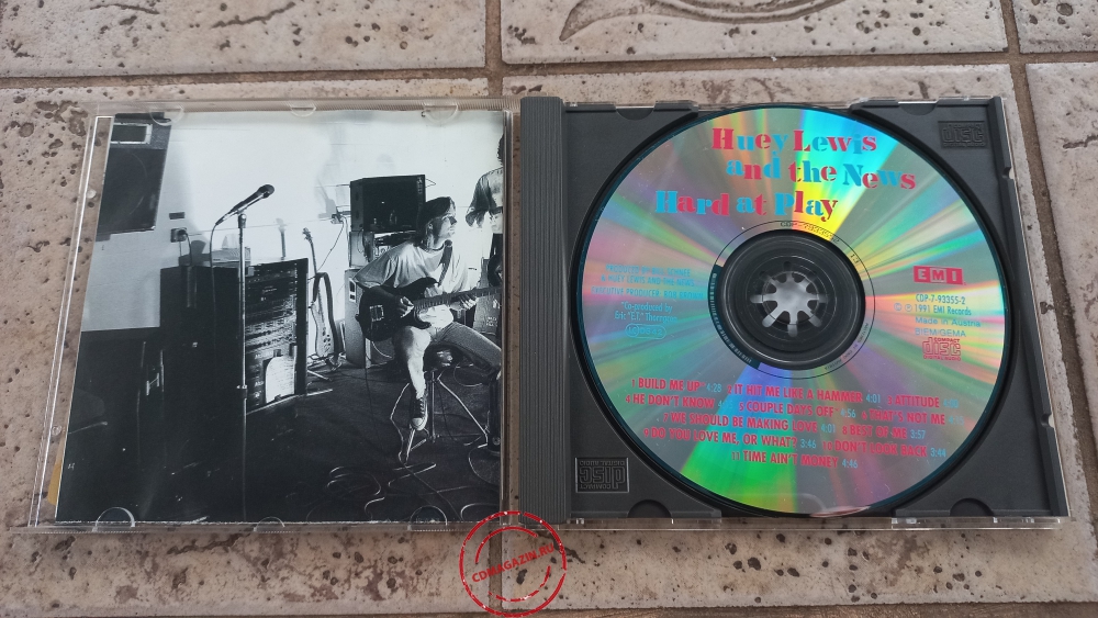 Audio CD: Huey Lewis & The News (1991) Hard At Play Audio CD: Huey Lewis & The News (1991) Hard At Play