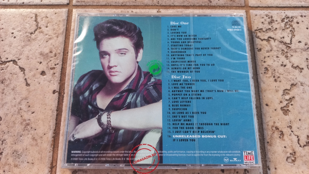 Audio CD: Elvis Presley (1997) Love Songs Audio CD: Elvis Presley (1997) Love Songs