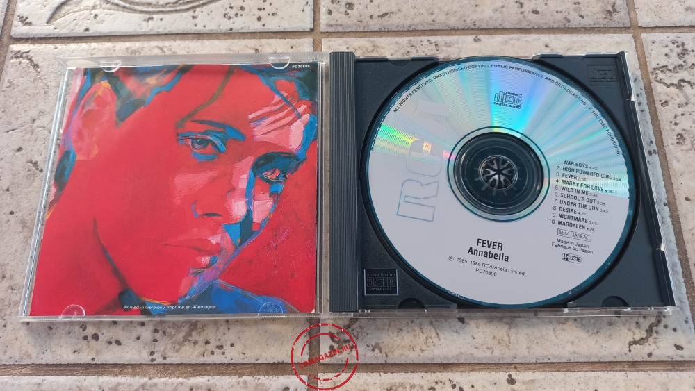 Audio CD: Annabella (1986) Fever Audio CD: Annabella (1986) Fever