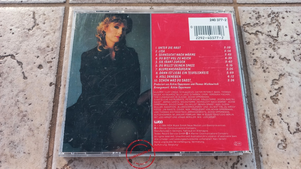 Audio CD: Veronika Fischer (1984) Sehnsucht Nach Warme Audio CD: Veronika Fischer (1984) Sehnsucht Nach Warme