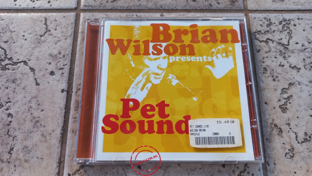 Audio CD: Brian Wilson (2002) Pet Sounds Live Audio CD: Brian Wilson (2002) Pet Sounds Live