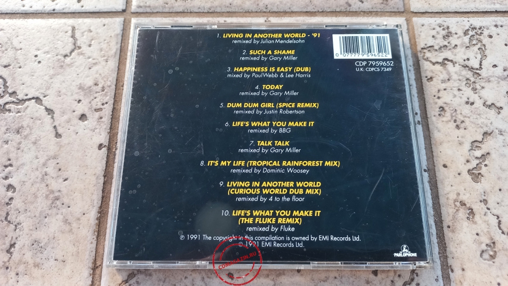 Audio CD: Talk Talk (1991) History Revisited - The Remixes Audio CD: Talk Talk (1991) History Revisited - The Remixes