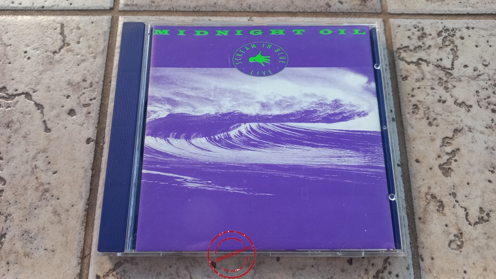 Audio CD: Midnight Oil (1992) Scream In Blue - Live Audio CD: Midnight Oil (1992) Scream In Blue - Live