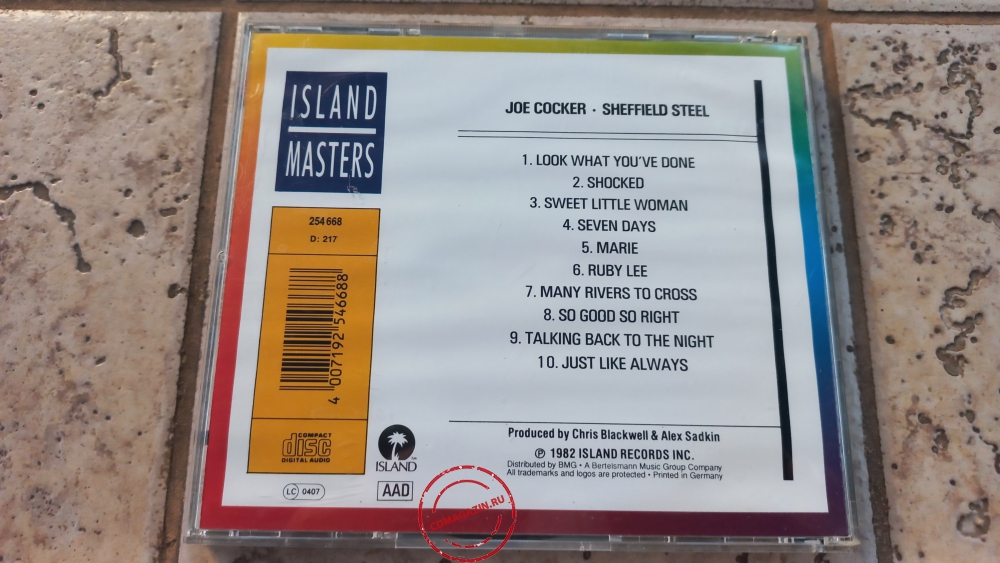 Audio CD: Joe Cocker (1982) Sheffield Steel Audio CD: Joe Cocker (1982) Sheffield Steel