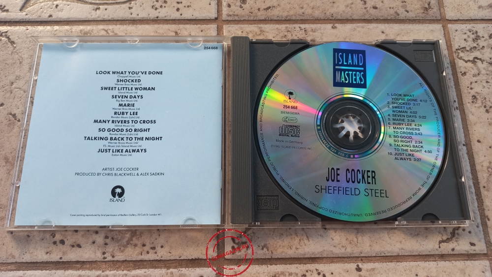 Audio CD: Joe Cocker (1982) Sheffield Steel Audio CD: Joe Cocker (1982) Sheffield Steel