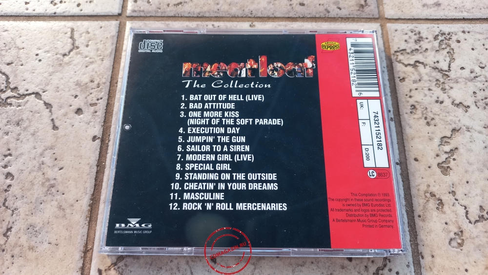 Audio CD: Meat Loaf (1993) The Collection Audio CD: Meat Loaf (1993) The Collection