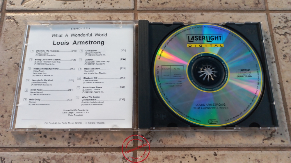 Audio CD: Louis Armstrong (1996) What A Wonderful World Audio CD: Louis Armstrong (1996) What A Wonderful World