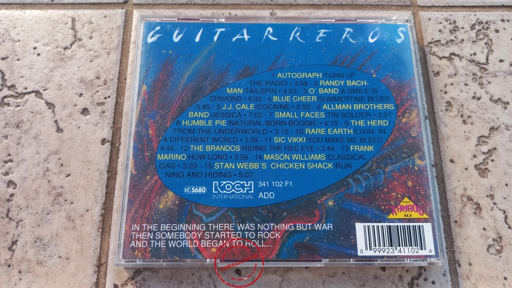 Audio CD: VA Guitarreros (1993) Compilation Audio CD: VA Guitarreros (1993) Compilation