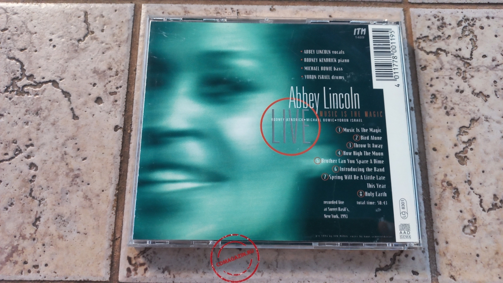 Audio CD: Abbey Lincoln (1994) Live / Music Is The Magic Audio CD: Abbey Lincoln (1994) Live / Music Is The Magic