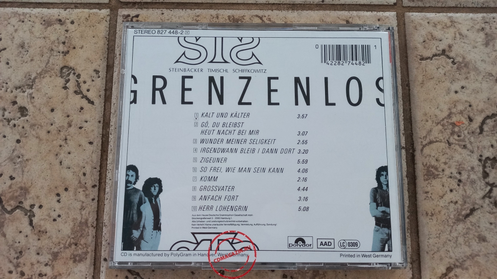 Audio CD: STS (3) (1985) Grenzenlos Audio CD: STS (3) (1985) Grenzenlos