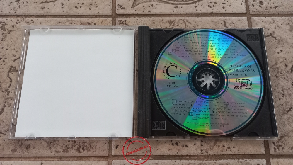 Audio CD: VA 30 Years Of Number Ones (1989) Vol. 5 Audio CD: VA 30 Years Of Number Ones (1989) Vol. 5