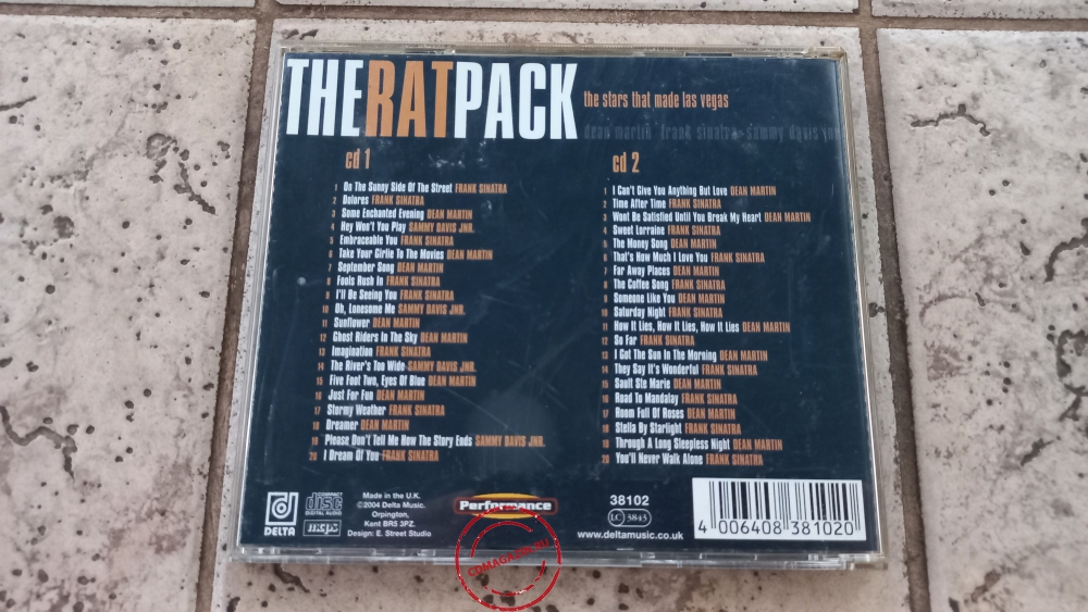 Audio CD: Rat Pack (2004) The Stars That Made Las Vegas Audio CD: Rat Pack (2004) The Stars That Made Las Vegas