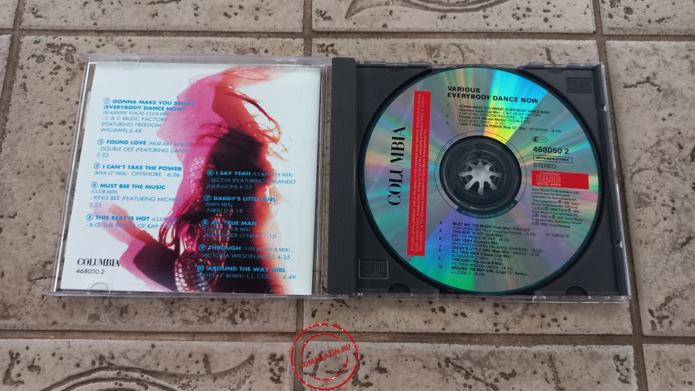 Audio CD: VA Everybody Dance Now (1991) Compilation Audio CD: VA Everybody Dance Now (1991) Compilation