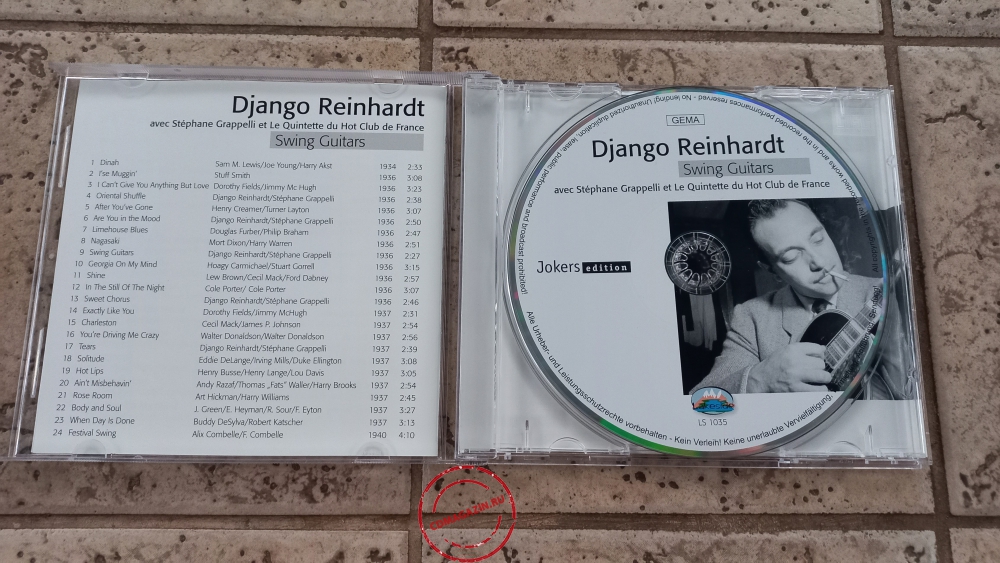 Audio CD: Django Reinhardt (2010) Swing Guitars