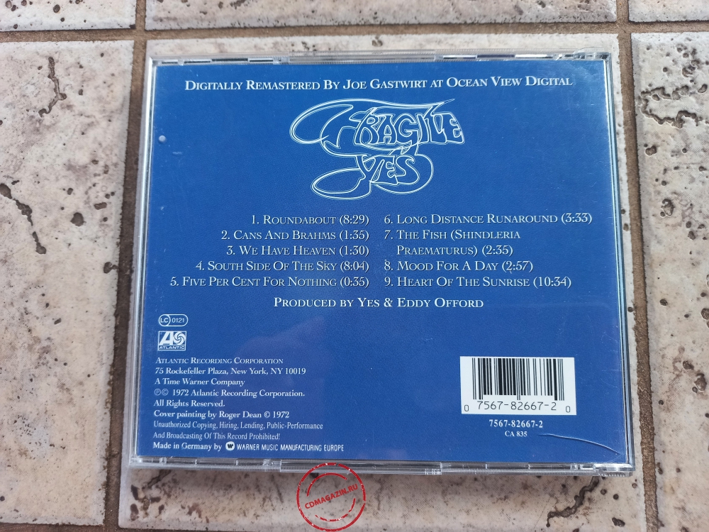 Audio CD: Yes (1971) Fragile Audio CD: Yes (1971) Fragile