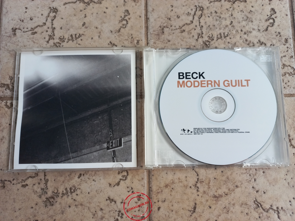 Audio CD: Beck (2008) Modern Guilt Audio CD: Beck (2008) Modern Guilt