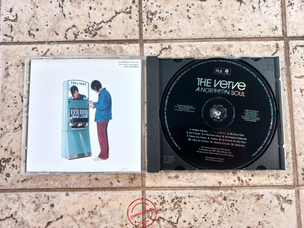 Audio CD: Verve (1995) A Northern Soul Audio CD: Verve (1995) A Northern Soul