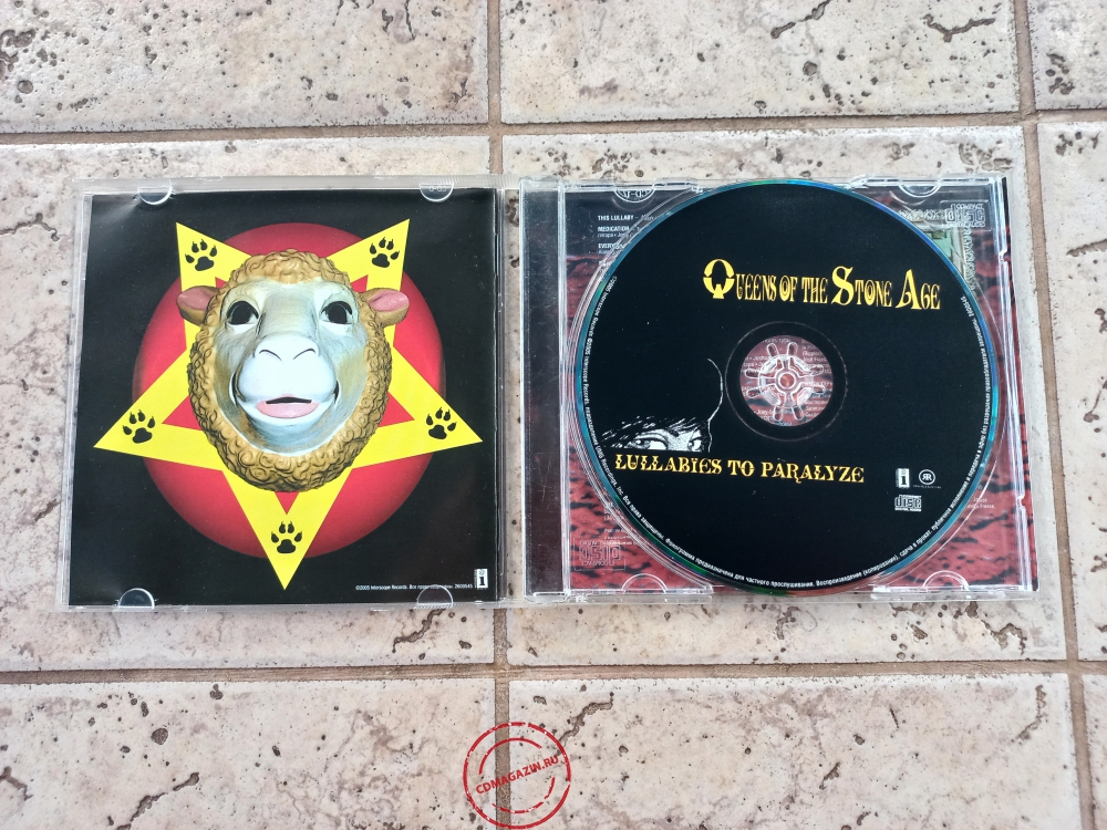 Audio CD: Queens Of The Stone Age (2005) Lullabies To Paralyze Audio CD: Queens Of The Stone Age (2005) Lullabies To Paralyze