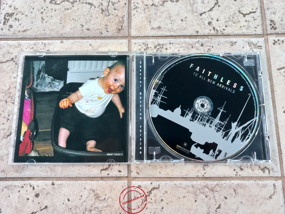 Audio CD: Faithless (2006) To All New Arrivals Audio CD: Faithless (2006) To All New Arrivals