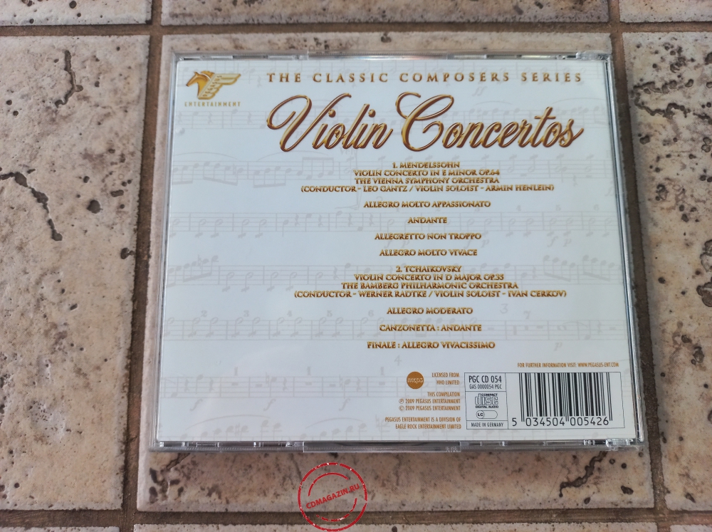Audio CD: Vienna Symphonic Orchestra (2009) Violin Concertos