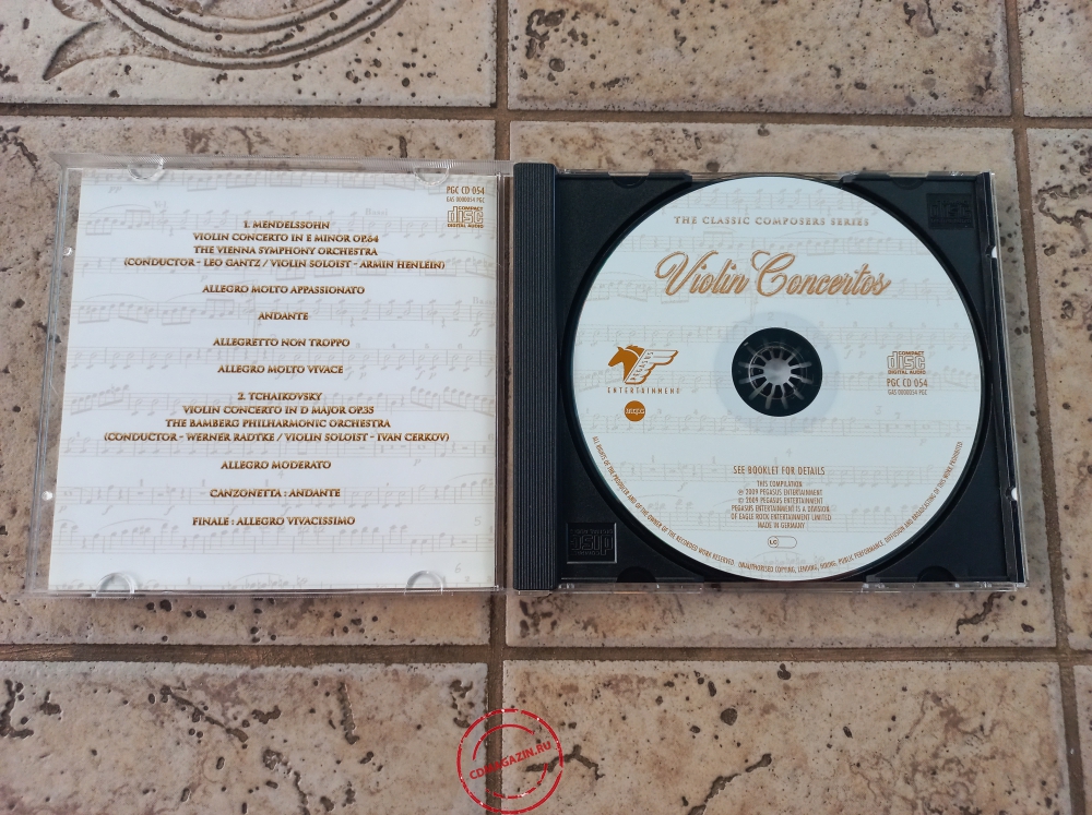 Audio CD: Vienna Symphonic Orchestra (2009) Violin Concertos