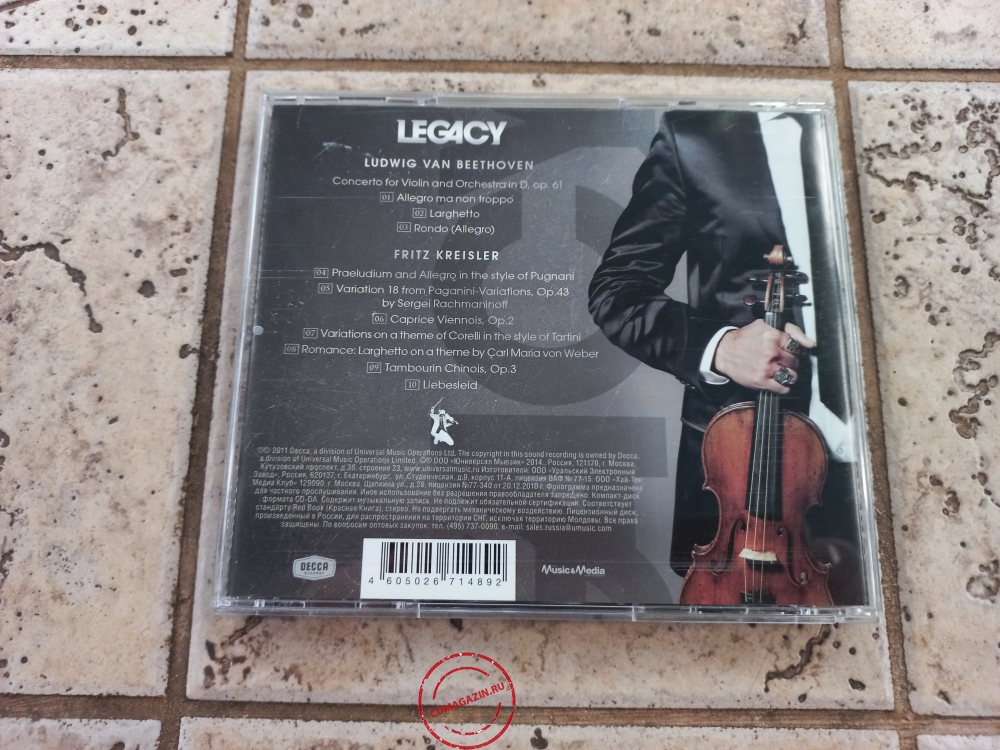 Audio CD: David Garrett (4) (2011) Legacy Audio CD: David Garrett (4) (2011) Legacy