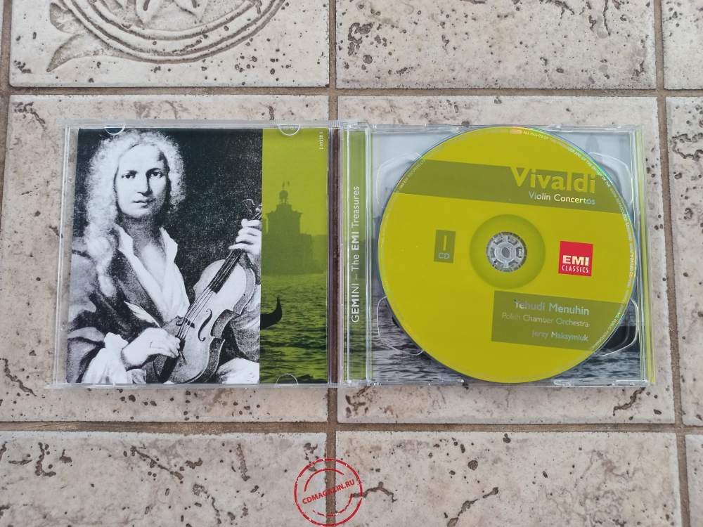 Audio CD: Antonio Vivaldi (1991) Violin Concertos Audio CD: Antonio Vivaldi (1991) Violin Concertos