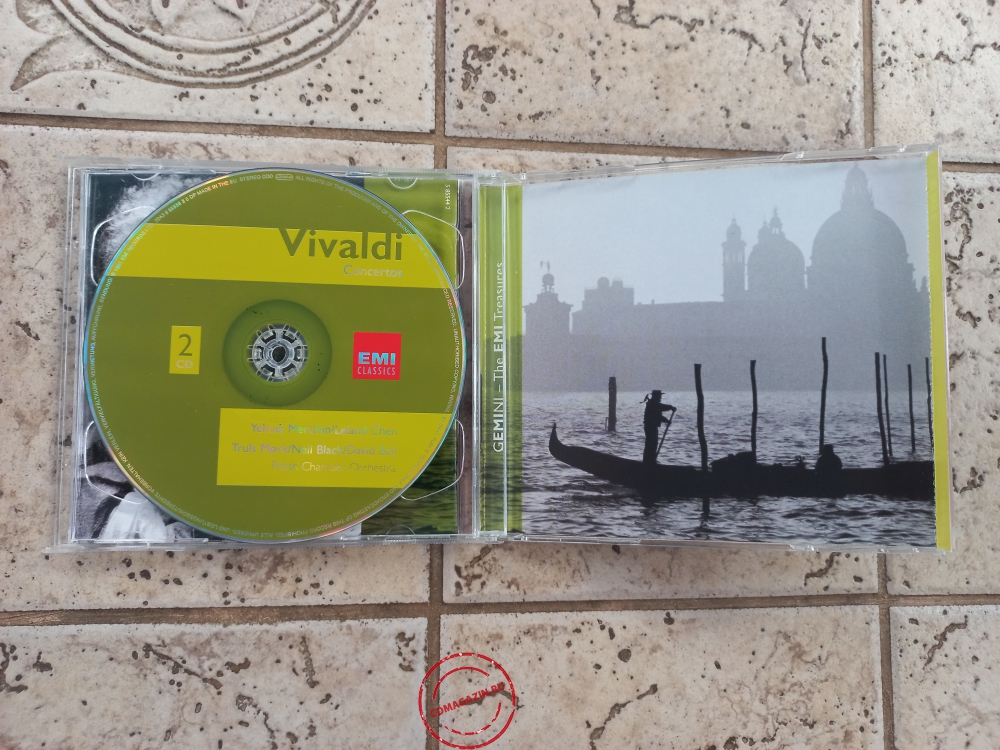 Audio CD: Antonio Vivaldi (1991) Violin Concertos Audio CD: Antonio Vivaldi (1991) Violin Concertos