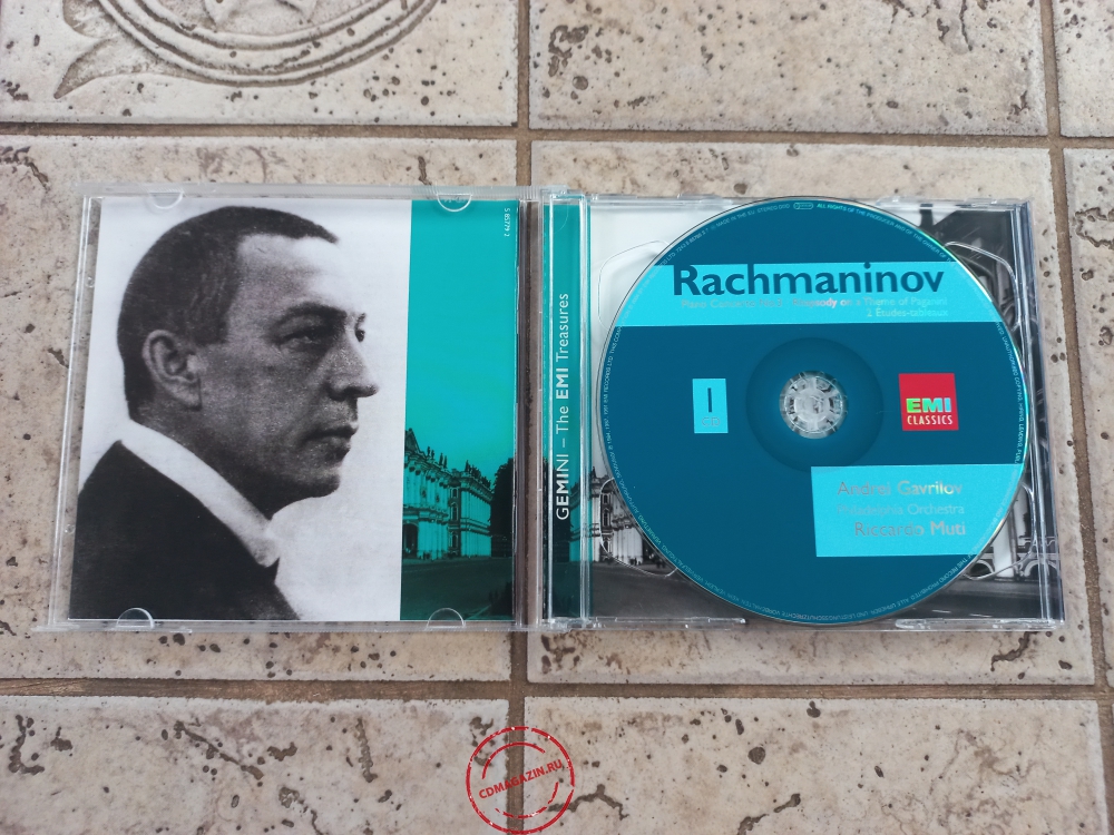 Audio CD: Sergei Rachmaninov (1991) Piano Concertos 2 & 3 + Rhapsody On A Theme Of Paganini Audio CD: Sergei Rachmaninov (1991) Piano Concertos 2 & 3 + Rhapsody On A Theme Of Paganini