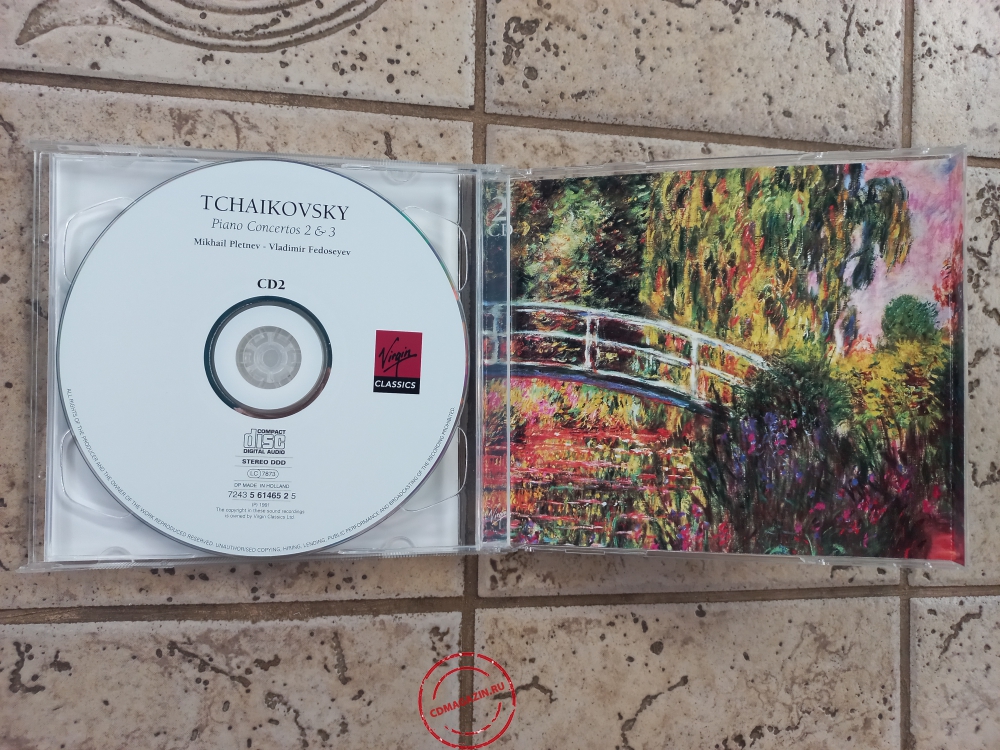 Audio CD: Mikhail Pletnev (1991) Tchaikovsky, Piano Concertos 1-3 + Concert Fantasy Audio CD: Mikhail Pletnev (1991) Tchaikovsky, Piano Concertos 1-3 + Concert Fantasy